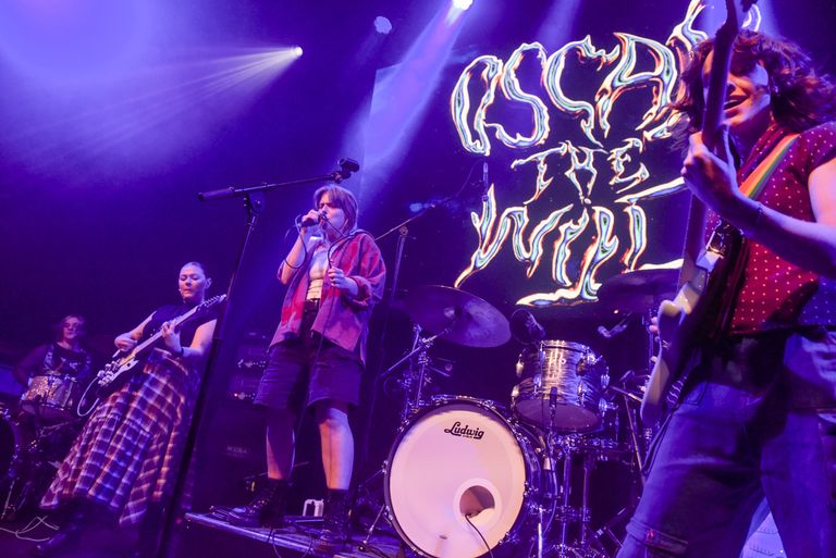 Oscar the Wild performing live at Lion Arts Factory in Adelaide